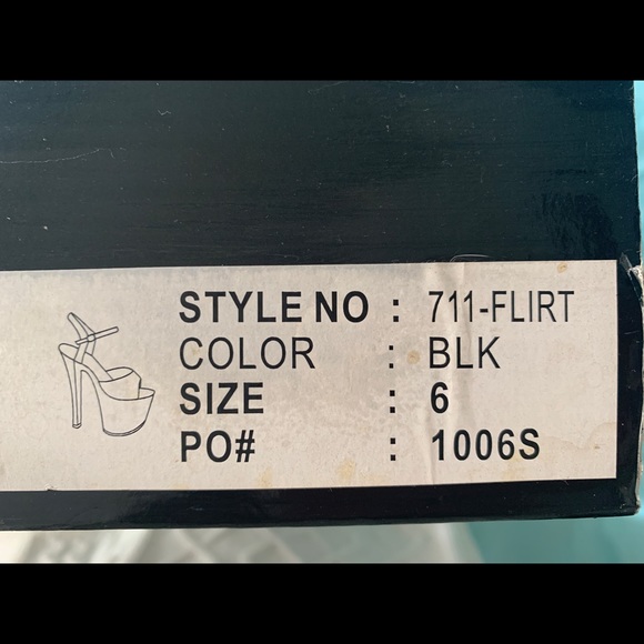 VIVID Platforms - 711 -flirt - Size 6 - Picture 3 of 14